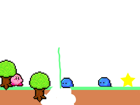 カービィのアクション