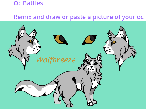 Warrior Cat oc Battle- Wolfbreeze Entry