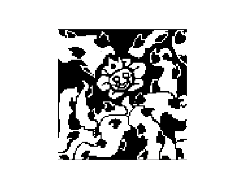UnderRule Flowey battle sprites