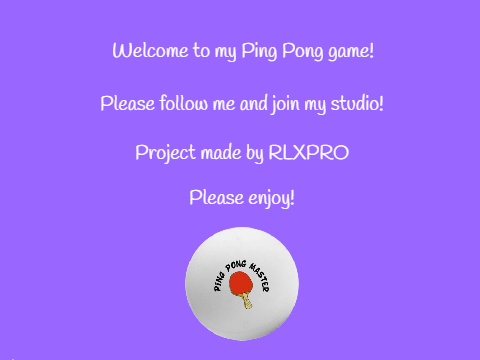 Ping Pong game (RLXPRO)