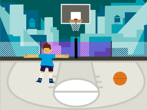 basketball chase game 