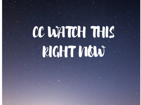 CC watch this right now!!!!