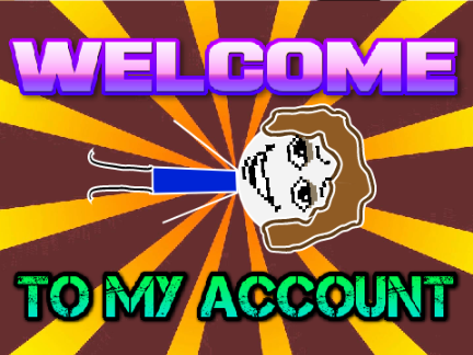 Welcome to my account