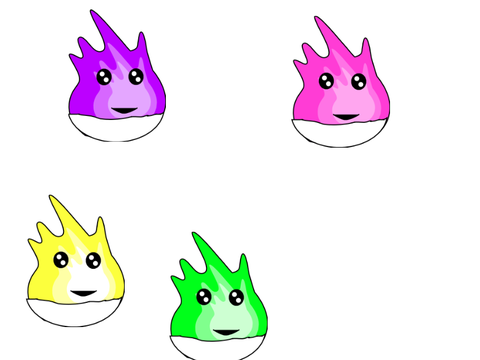 baby Flamezz all of the first Flamezz