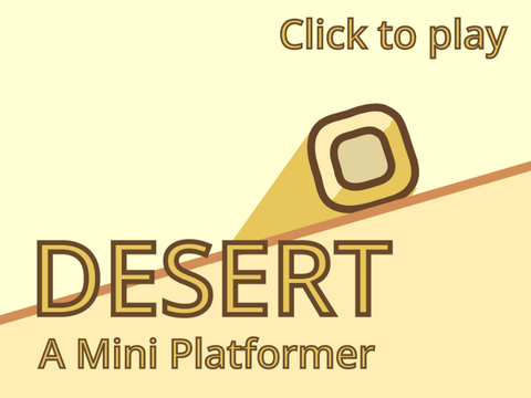 Desert || Mini Platformer