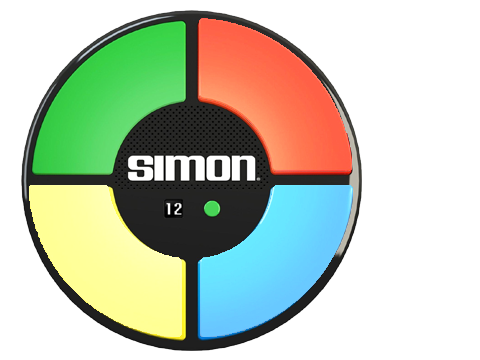 Simon game of colors