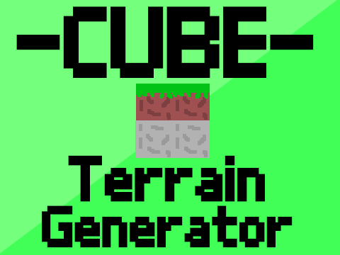 Cube Terrain Generator