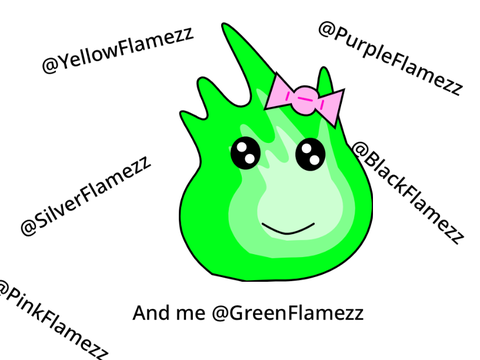 Who wants to be orange or red or teal Flamezz 