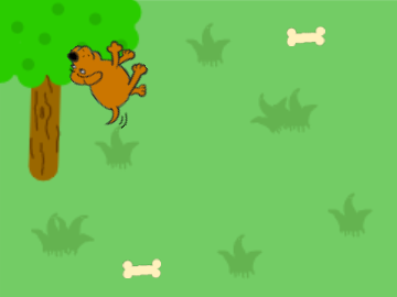 (Uᵔᴥᵔ) Dog and bone 