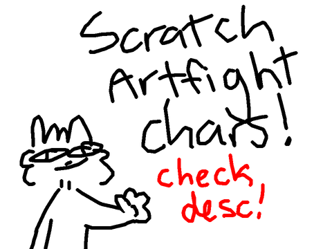 Scratch Artfight OC Refs! TEAM QUARANTINE