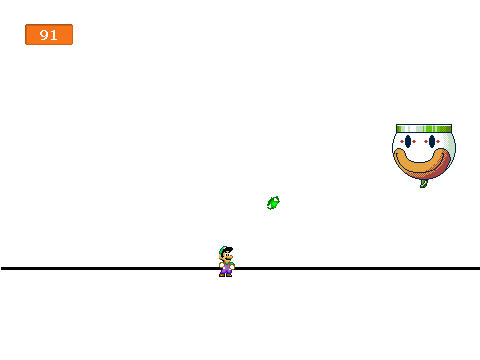 Luigi VS Bowser Game Easy Mode