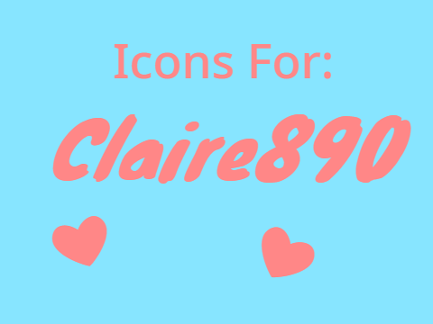 Icons for @Claire890