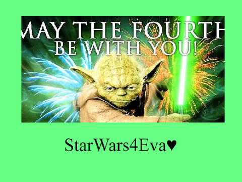 May the 4th be with You!