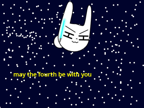 may the fourth be with you
