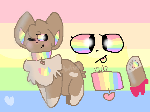 ❝ does anyone else see rainbows and just think: gay ❞