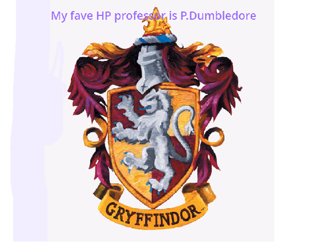 The 4 houses of Hogwarts