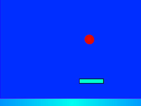 Basic Pong (One Player)