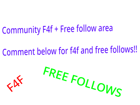 F4F + Free Follow Community