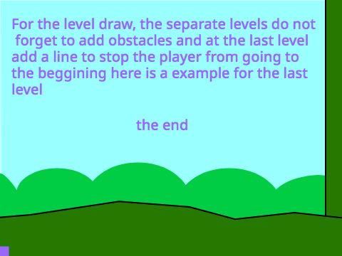 How to make platformer