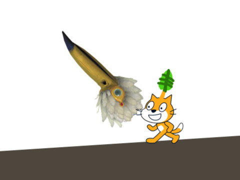 猫ピクミンアニメ  ヘビガラス