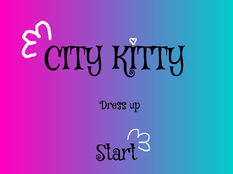 City Kitty- Dress up