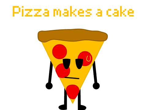 Pizza Makes A Cake