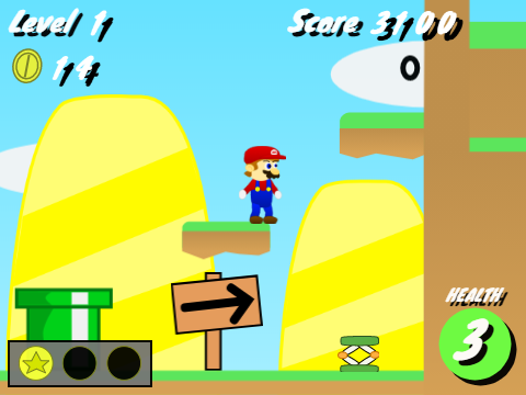 Super mario on Scratch 2 .....Enjoy. 