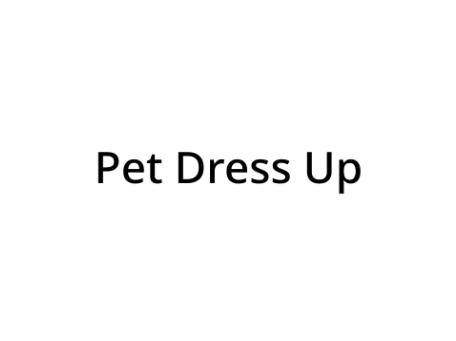 Pet Dress-up (only if you have a pet from my other project)