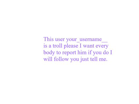 Destroy the troll