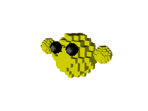3d blobbie 8 bit