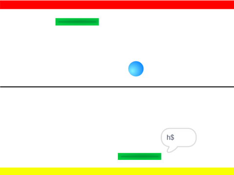 pong game for 2 players v.1