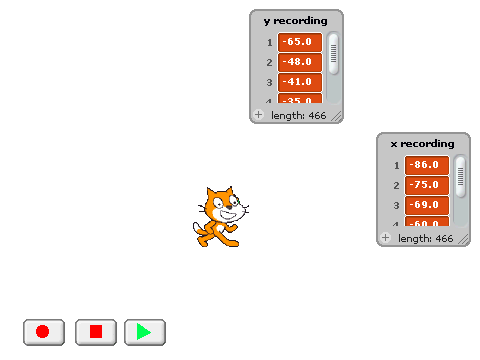 Following Scratch Cat