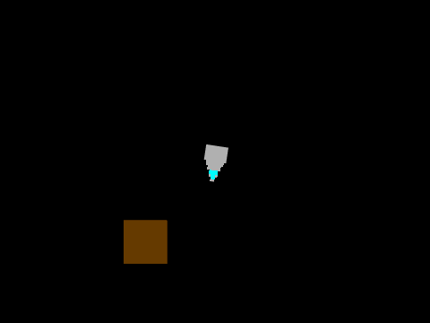 Space ship scroll test