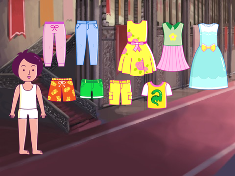 dress up draggable version