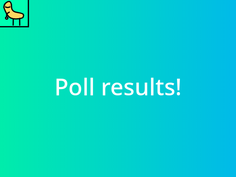 500 Followers Poll Results!