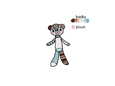 HE WASNT SUPPOSED TO LOOK LIKE STITCHES