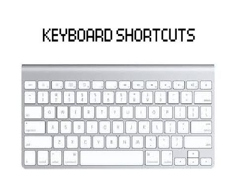 Keyboard shortcuts