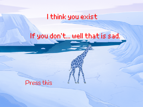 Wow the giraffe