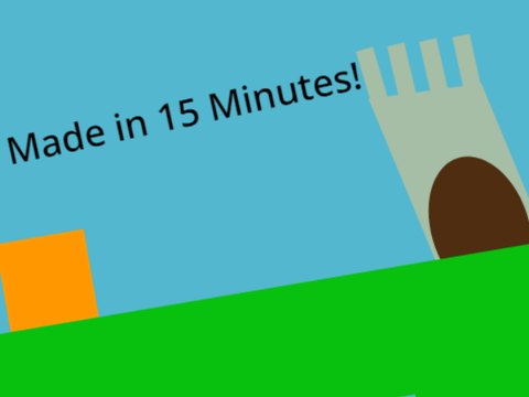 I made this platformer in 15 minutes!