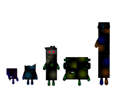 Salvage Jay, Winter, Ceko. Finn, Zay,
