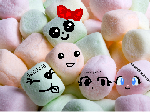 Add yourself as a marshmallow...  remix