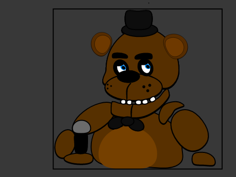 Custom Scratch Costume Art! Freddy Fazbear