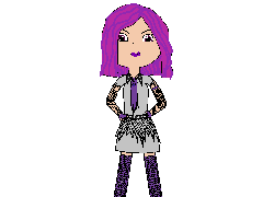 my OC Iris from the school for the wicked