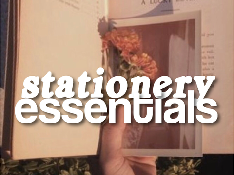 ❥ stationery essentials 