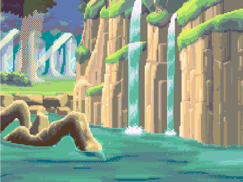 8-Bit Scenery