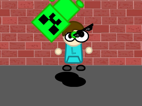 and the creeper is an acrobat