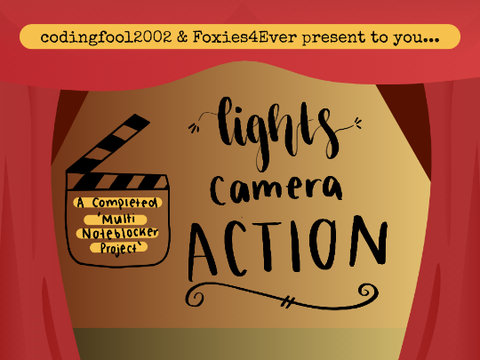 Lights, Camera, Action! - Completed MNP
