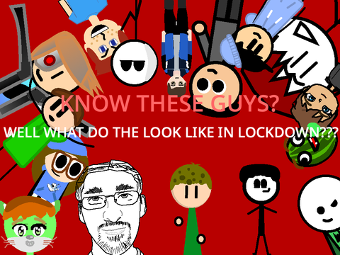famous scratchers who don't cut their hair during lockdown
