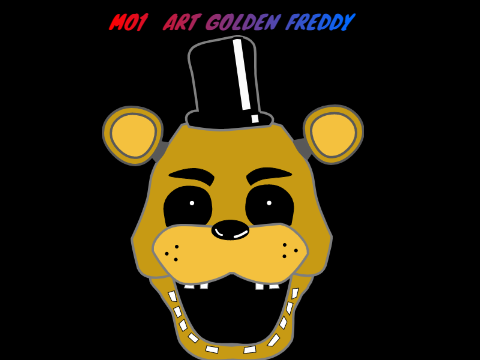 FNAF Golden Freddy ;w;