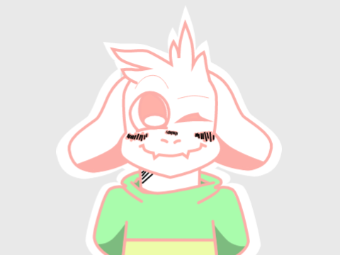 Asriel Undertale Speed Draw